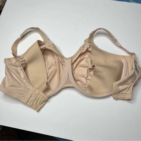 Wacoal Cream Full Coverage Unlined Bra 36F 36DDD - Picture 4 of 5